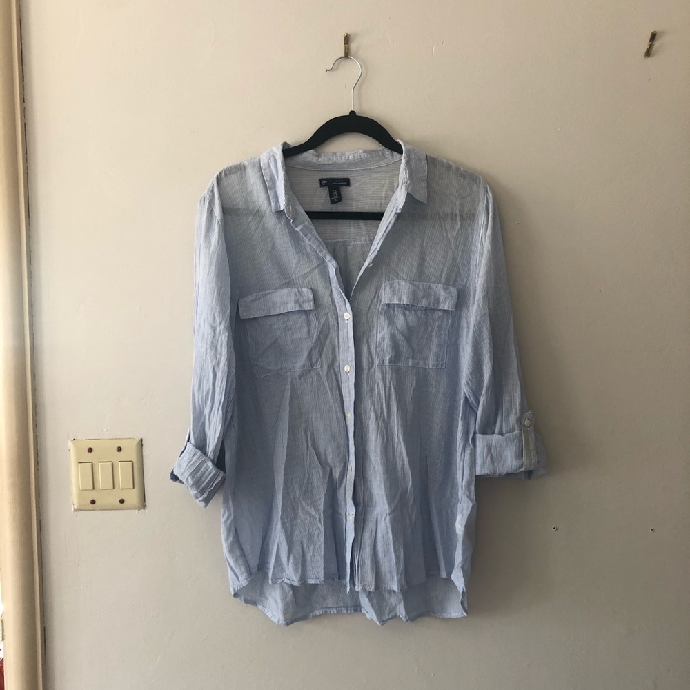 Gap Boyfriend Fit Button Down